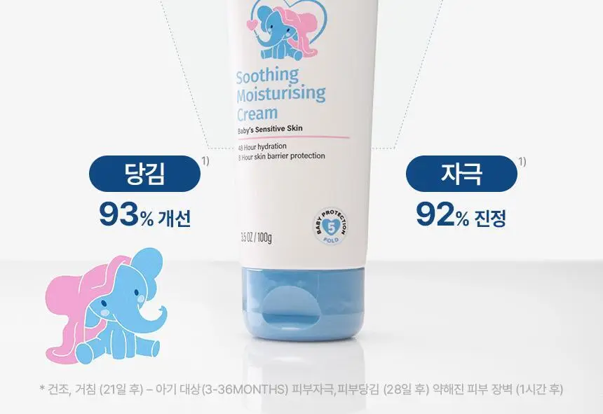 [0세사용가능/출산선물] 세타필 베이비 수딩 모이스춰라이징 크림 100g 상세페이지 12
